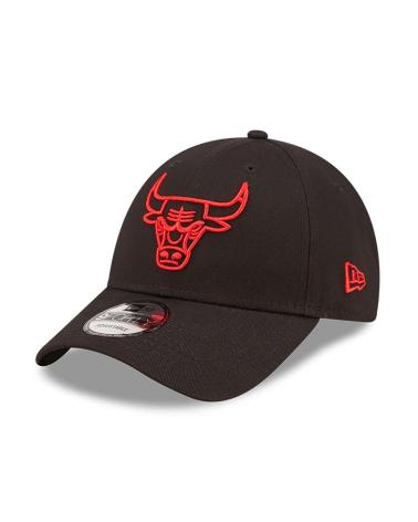 BONÉ NEW ERA CHICAGO BULLS PRETO AJUSTÁVEL 9FORTY NEGRO