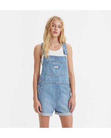 SALOPETTE COURTE EN JEAN BLEUE LEVI'S 40