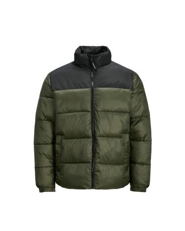 JACK & JONES ABRIGO ACOLCHADO PUFFER JJETOBY ROSIN VERDE ROSIN