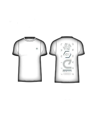 CRUYFF T-SHIRT BIANCA MODELLO 100 100 100