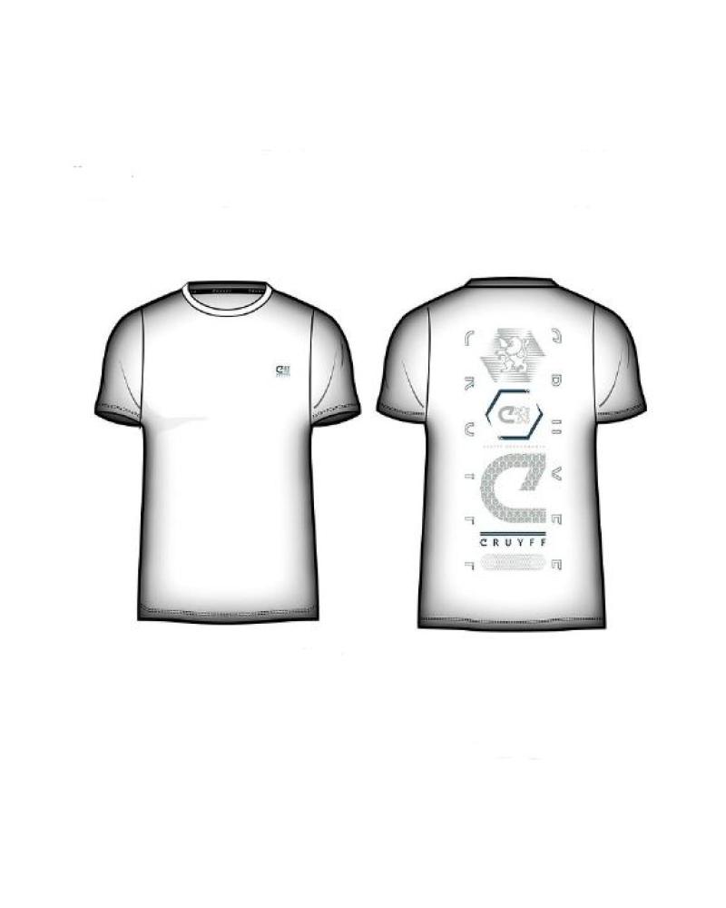 CRUYFF T-SHIRT BIANCA MODELLO 100 100 100