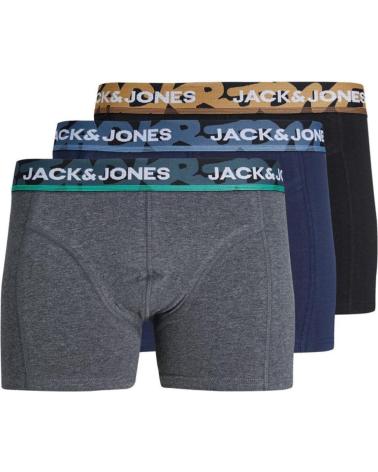 JACK AND JONES BOXER NINO JACK JONES JACBASIC GRAFFITI TRUNKS NEGRO