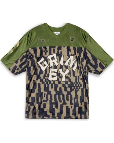 GRIMEY T-SHIRT LUCKY DRAGON MESH VERDE UNISEX GRN