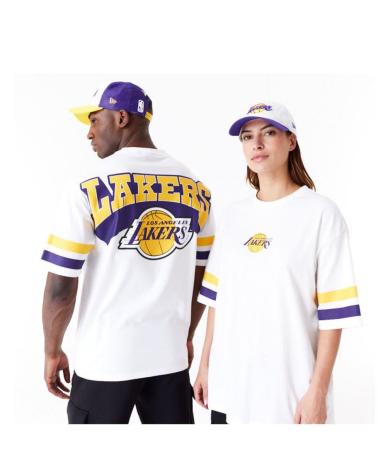 T-SHIRT NEW ERA LOS ANGELES LAKERS WHI-AGD BIANCA WHI-AGD