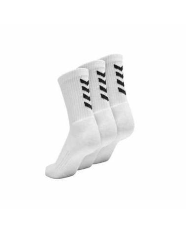 HUMMEL SOCKS 3-PACK 223672-9001 WHITE BLANCO