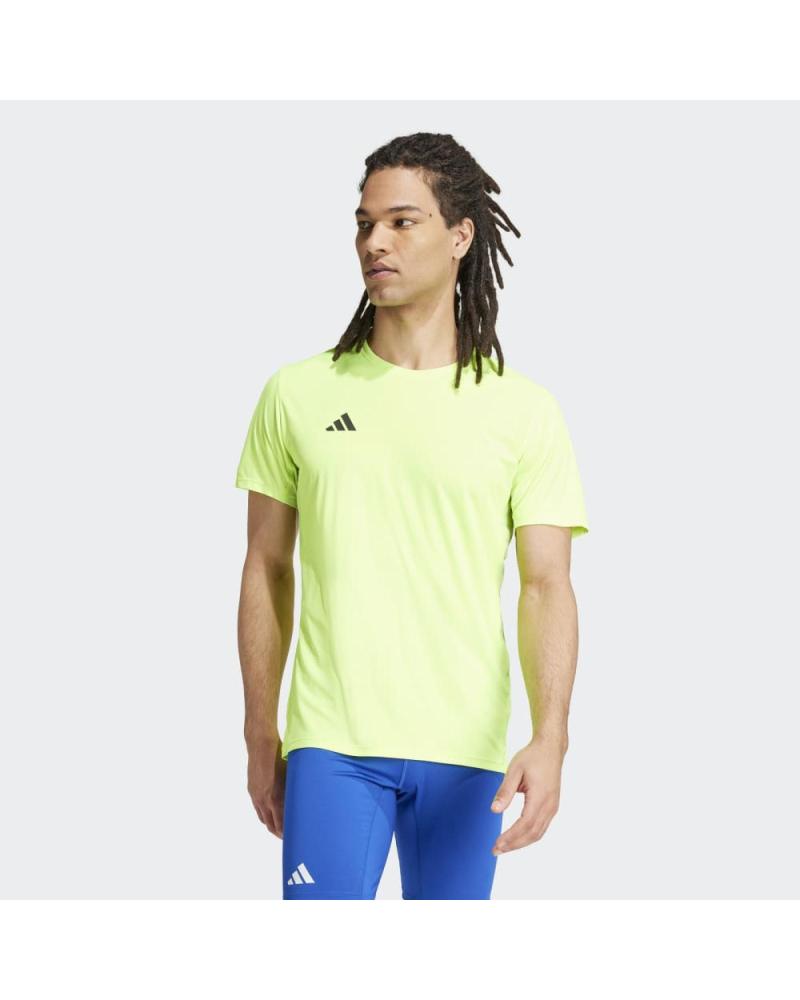 ADIDAS T-SHIRT TECHNIQUE DE RUNNING VERT VERDE