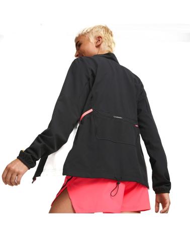 CORTA-VENTO PUMA RUNNING FEMININO ULTRAWEAVE PRETO 522223-51 NEGRO