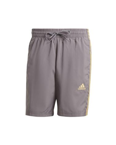 PANTALONCINI SPORTIVI ADIDAS 3-STRIPES CHELSEA GRIGIO/GIALLO VARIOS COLORES