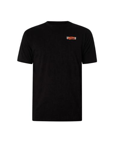 VANS OFF THE WALL CAMISETA WAYRACE TEE-B VN000FKMBLK1 PRETA NEGRO