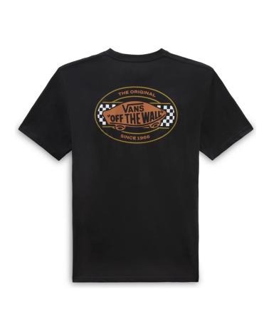 VANS OFF THE WALL T-SHIRT WAYRACE TEE-B VN000FKMBLK1 NERA NEGRO