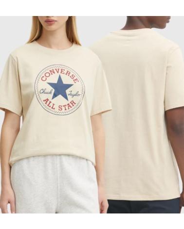 T-SHIRT CONVERSE A28 BEIGE IN COTONE DA UOMO A28