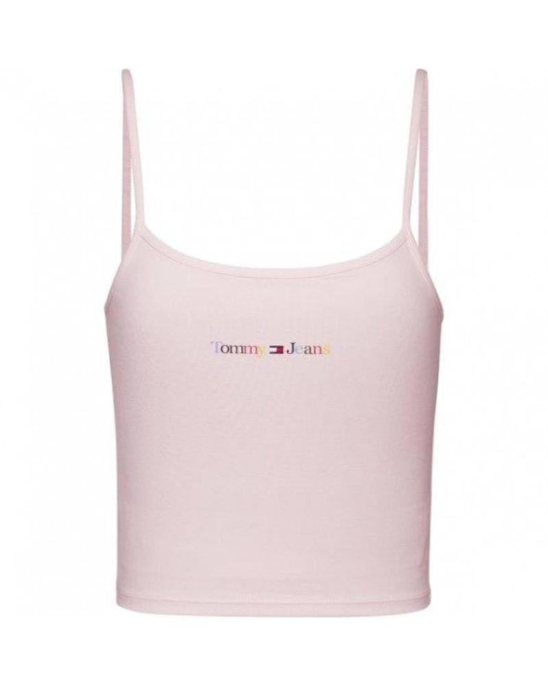 TOP TOMMY HILFIGER ROSE POUR FEMME ROSA