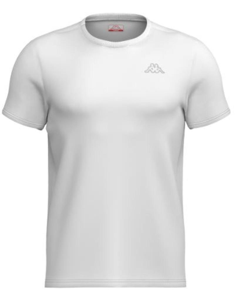 T-SHIRT SPORTIVA KAPPA AOC BIANCA DA UOMO AOC