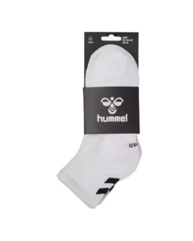 LOT DE 3 CHAUSSETTES DE SPORT HUMMEL BLANCHES BLANCO