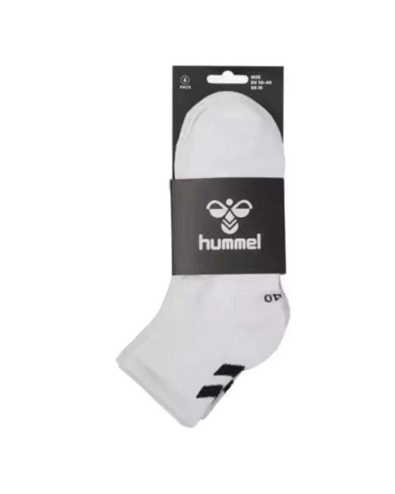 LOT DE 3 CHAUSSETTES DE SPORT HUMMEL BLANCHES BLANCO