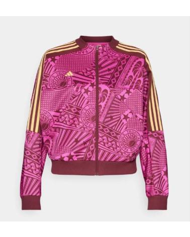 JAQUETA ESPORTIVA ADIDAS LUCFUC-SHARED ROSA PARA MULHER LUCFUC-SHARED