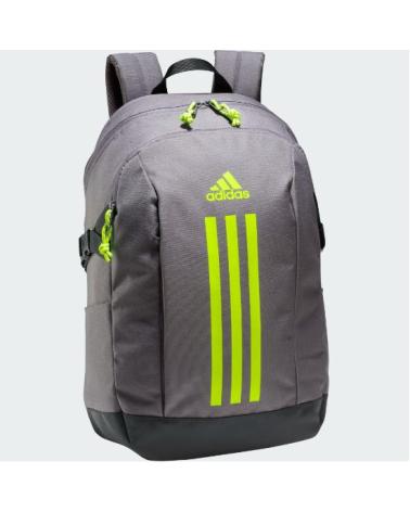 ZAINO SPORTIVO ADIDAS GRIGIO CON DETTAGLI NEON GRIS