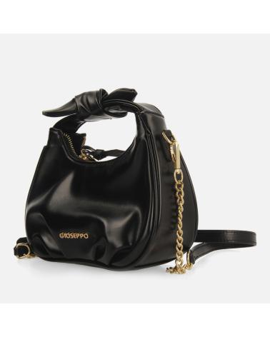 GIOSEPPO BLACK SHOULDER BAG WITH TOP HANDLE NEGRO
