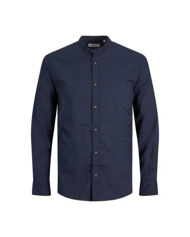 CAMICIA JACK & JONES JJSLUB BAND SHIRT LS JNR 122 BLU PER RAGAZZO AZUL