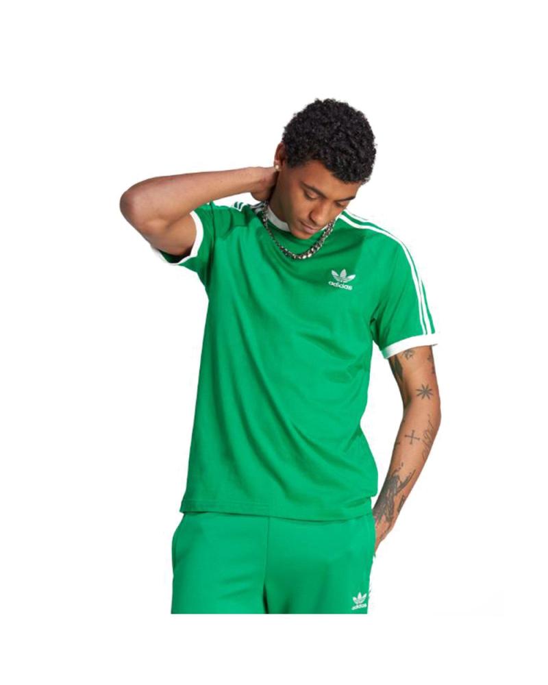 ADIDAS CLASSIC 3-STRIPES TEE GREEN VERDE