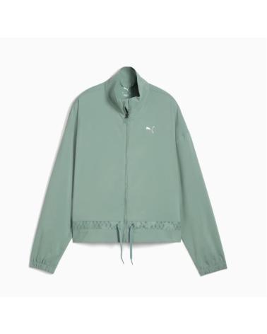 JAQUETA ESPORTIVA CURTA PUMA PARA MULHER VERDE 30