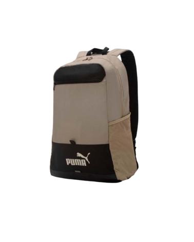 MOCHILA CASUAL PUMA EN TONO BEIGE Y NEGRO BEIG