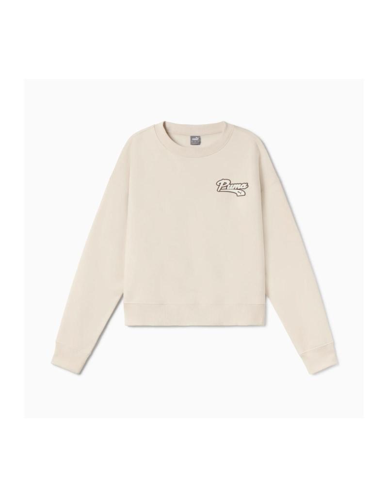 PUMA 87 SWEATSHIRT BEIGE FÜR DAMEN 87