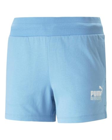 PUMA SUMMER SPLASH SWEAT 4 677107-93 SHORTS BLAU AZUL