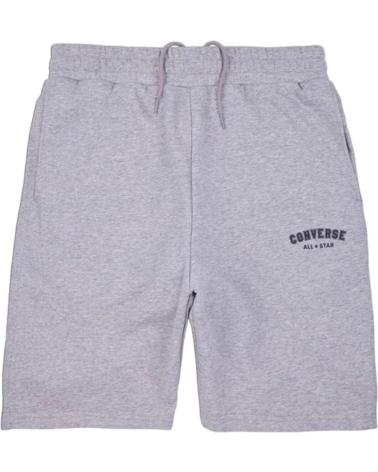 SHORTS CONVERSE ALL STAR PRINT STAND FIT 10024572-A06 CINZA GRIS