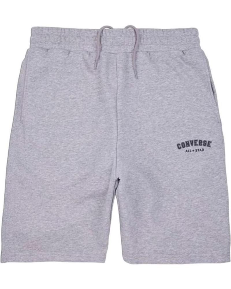 SHORTS CONVERSE ALL STAR PRINT STAND FIT 10024572-A06 CINZA GRIS
