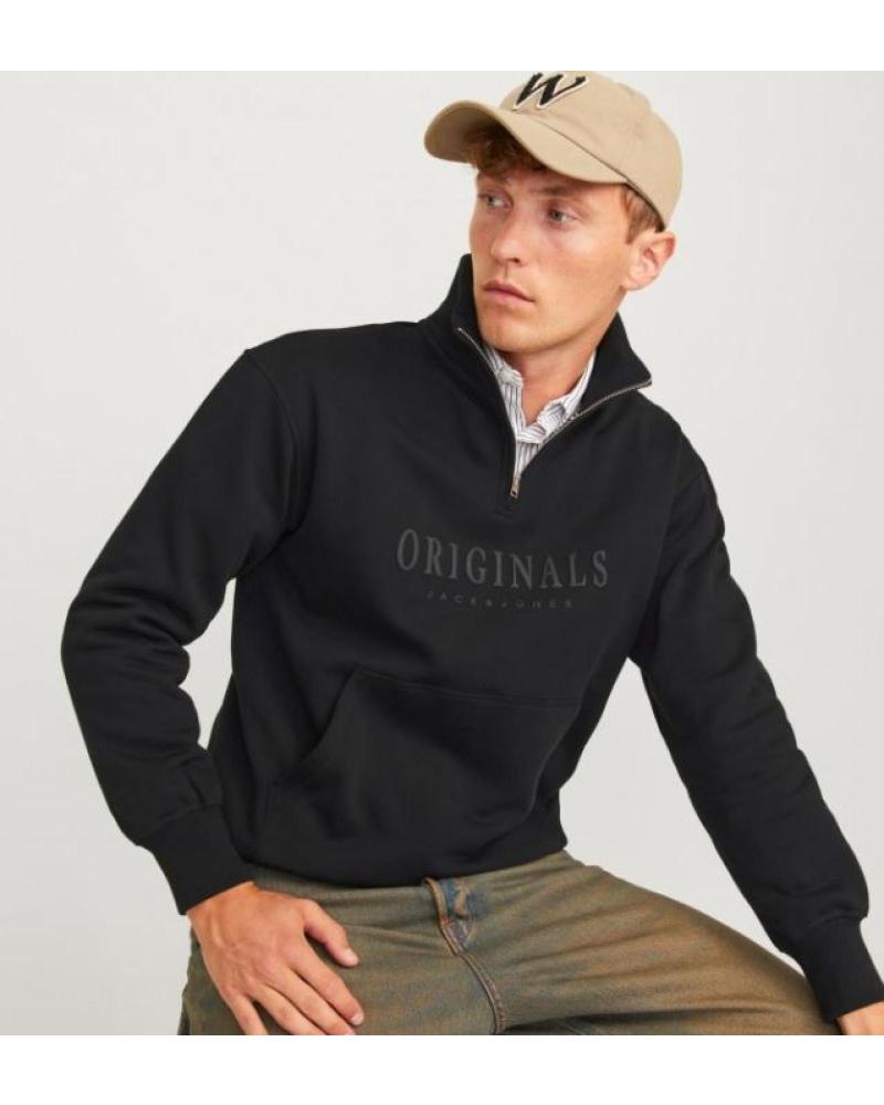 CAMISOLA JACK & JONES BLACK PRETA BLACK