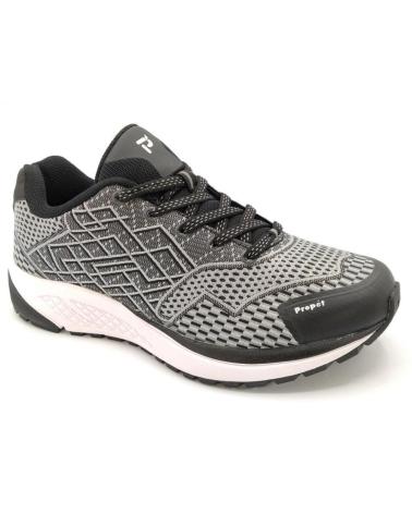 TÊNIS PROPET ONE W CINZA PRETO NEGRO