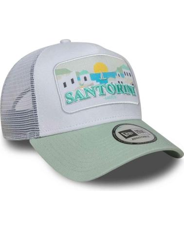 BONÉ NEW ERA OSFM SANTORINI BRANCO VERDE BLANCO
