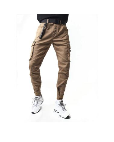 PANTALÓN CARGO PROJECT X PARIS CON CORREA DE AJUSTE 1990006-K MARRÓN MARRON
