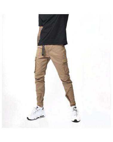 PANTALON CARGO PROJECT X PARIS AVEC SANGLE RÉGLABLE 1990006-K MARRON MARRON