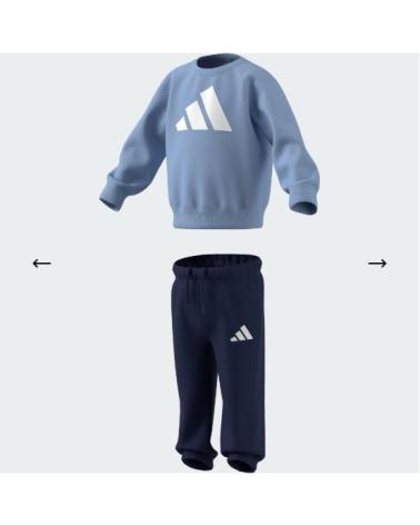 ADIDAS GLOBLU-WHITE TRAININGSANZUG BLAU FÜR BABYS GLOBLU-WHITE