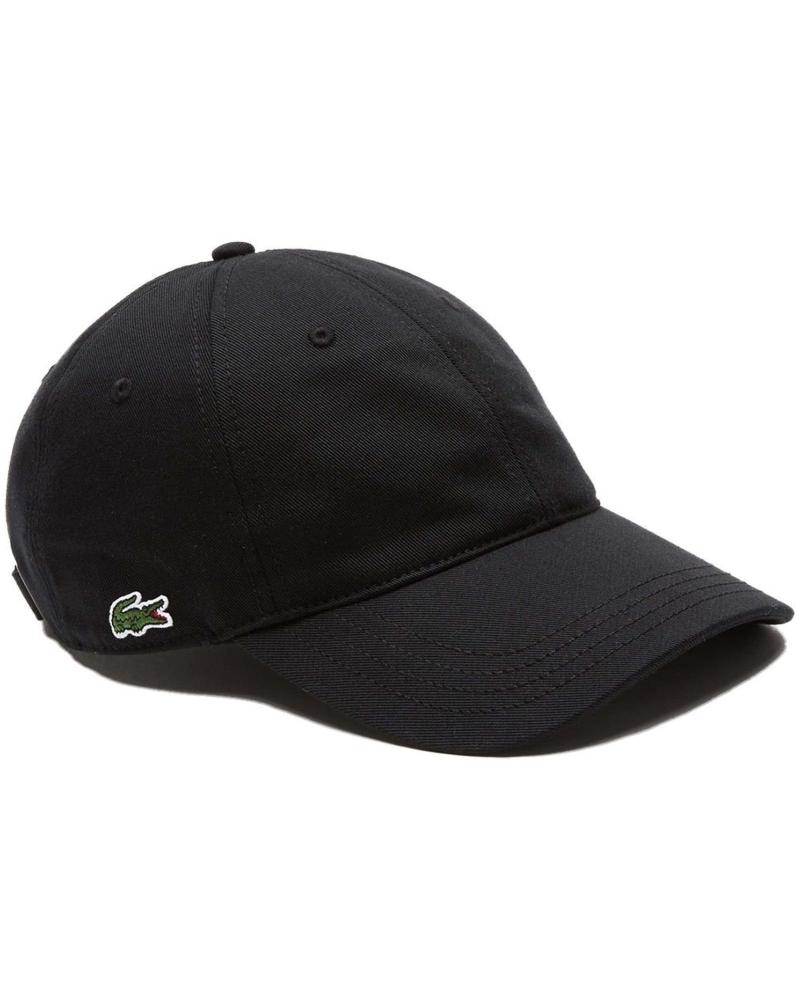 LACOSTE GORRA CASQUETTE EN COLOR PARA UNISEX NEGRO