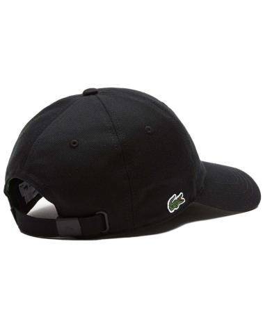 LACOSTE GORRA CASQUETTE EN COLOR PARA UNISEX NEGRO