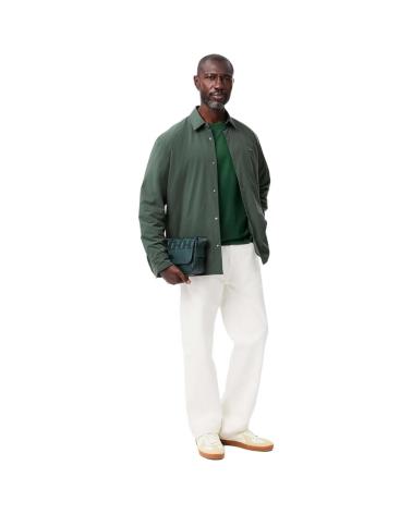 T-SHIRT LACOSTE COL ROND TH7318 00 VERT VERDE