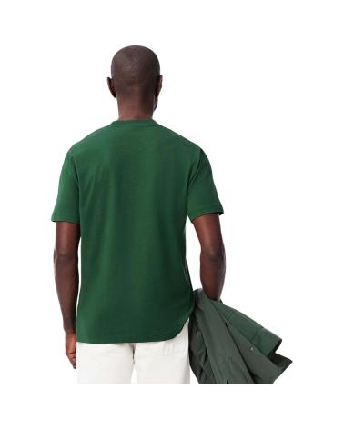 T-SHIRT LACOSTE COL ROND TH7318 00 VERT VERDE