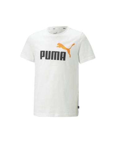 PUMA COL LOGO TEE B 586985-35 WHITE T-SHIRT 35
