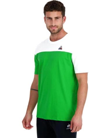 LE COQ SPORTIF BAT ESS TEE 2320728 GREEN T-SHIRT VERDE