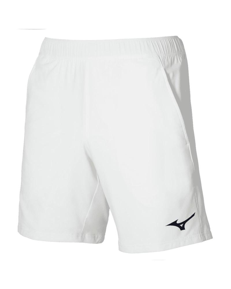 MIZUNO TRAINING SHORTS WHITE 1
