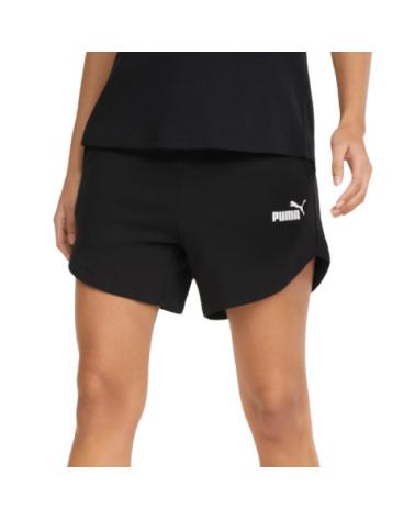 PUMA SHORT ESSENTIALS HIGH WAIST NEGRO