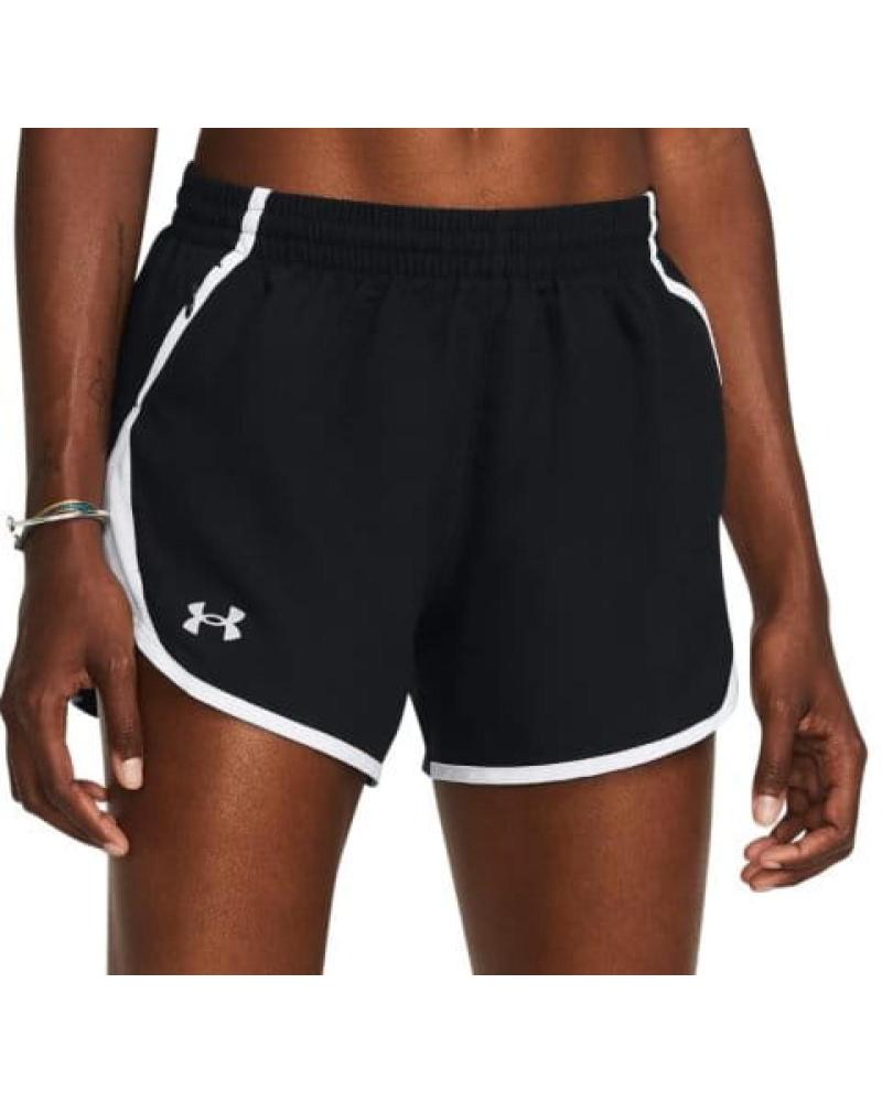 UNDER ARMOUR UA FLY BY 3 WOMEN'S RUNNING SHORTS BLACK 2
