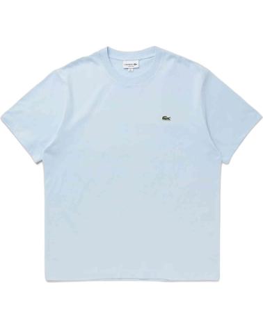 LACOSTE T-SHIRT A MANICHE CORTE BLU AZUL
