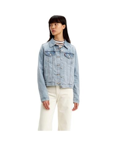 GIACCA IN DENIM LEVI'S ORIGINAL TRUCKER AZZURRO AZUL