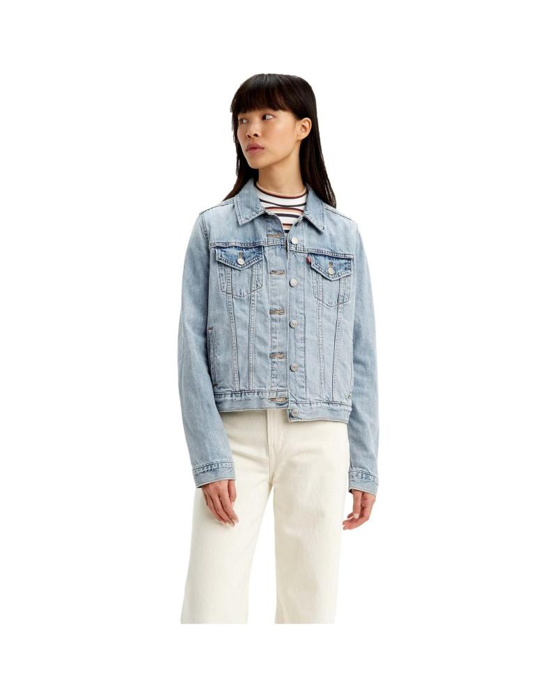 GIACCA IN DENIM LEVI'S ORIGINAL TRUCKER AZZURRO AZUL