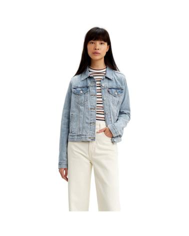 GIACCA IN DENIM LEVI'S ORIGINAL TRUCKER AZZURRO AZUL