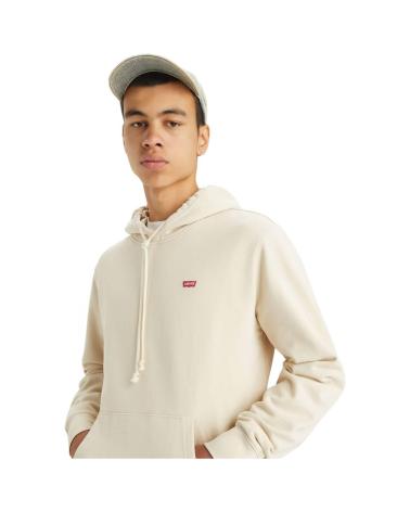 SUDADERA CON CAPUCHA LEVI'S THE ORIGINAL BEIGE BEIGE
